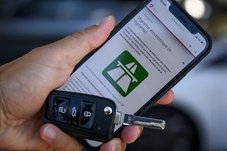 La nouvelle vignette électronique peut être achetée sur Internet et est liée au numéro d'immatriculation de la voiture (archives).